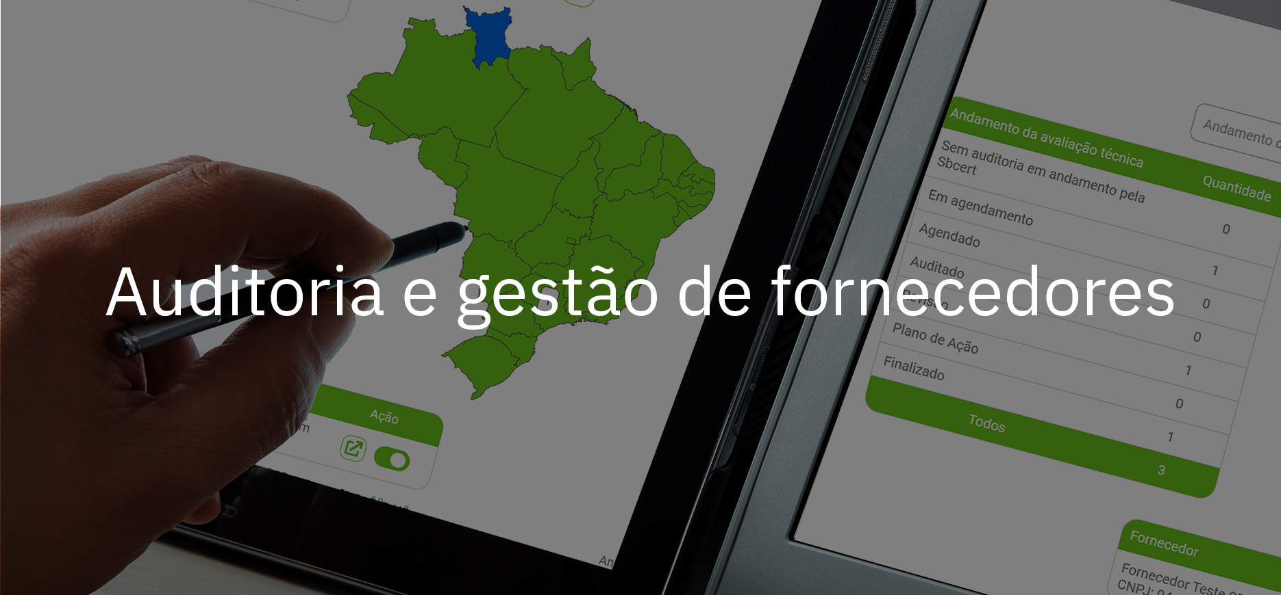 auditoria e gestão de fornecedores